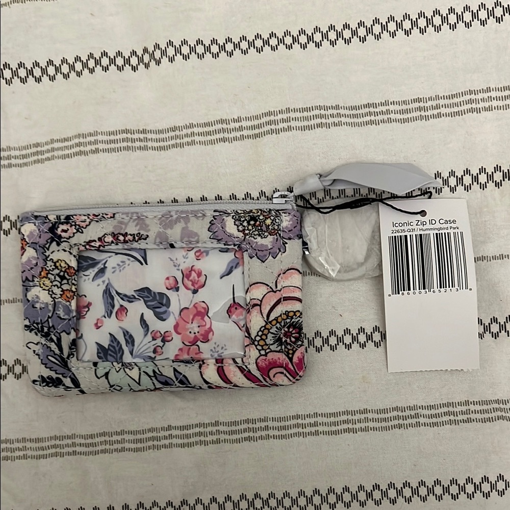 Vera Bradley Floral Zip ID Case - Multicolor